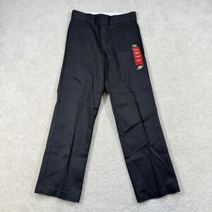 NWT Dickies 874 Original Fit Work Pants Men's Size 30x29 Black Wrinkle Resistant